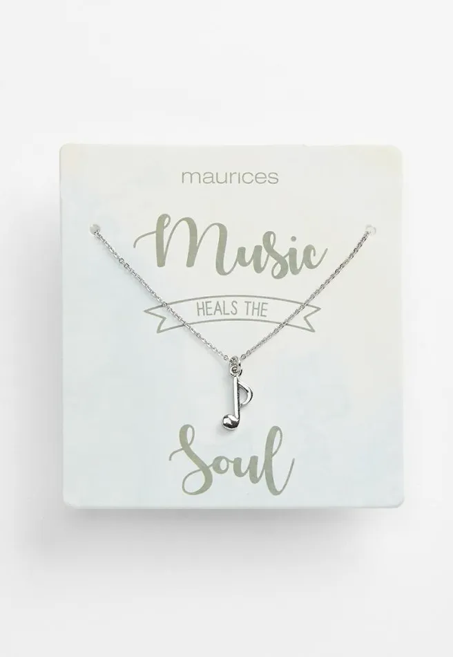 Dainty Music Necklace Women Maurices Jewelry