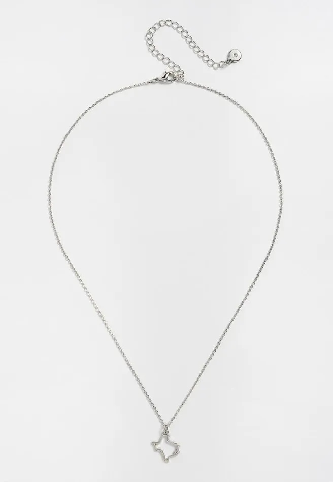 Dainty Texas State Necklace Women Maurices Jewelry
