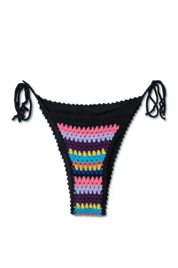 Damson Madder Bottoms Women Hana Stripe Bikini Bottom