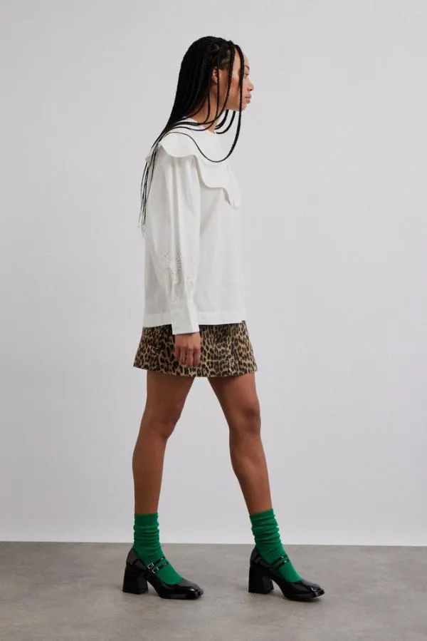 Damson Madder Tops Women Romeo Blouse 8211 White