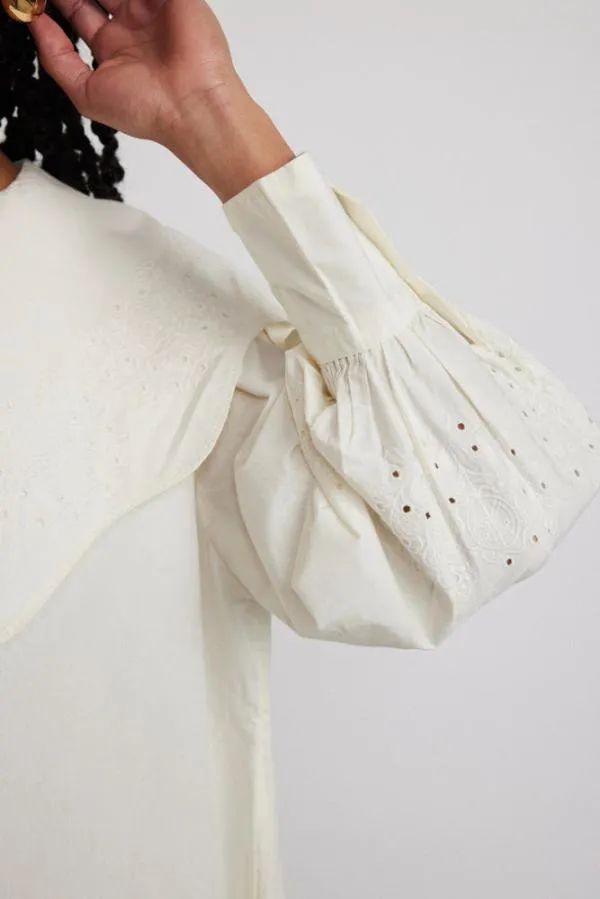 Damson Madder Tops Women Romeo Blouse 8211 White