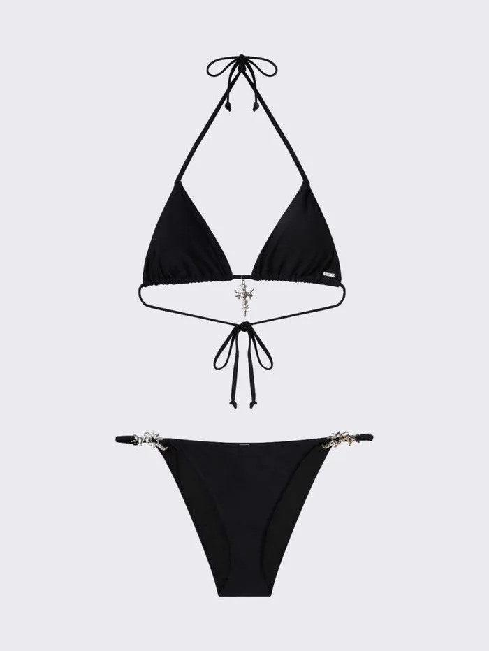 Darcy Metal Trim Bikini Bottoms Women Minga London Swimwear