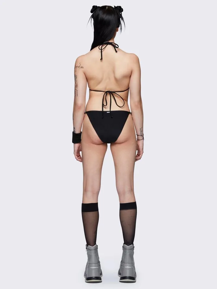 Darcy Metal Trim Bikini Bottoms Women Minga London Swimwear