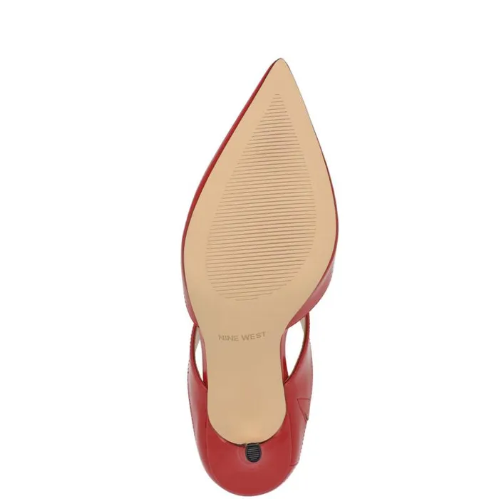 Darian SlipOn Dress Pumps Red Patent Women Nine West Heels Darian SlipOn Dress Pumps Red Patent Women Nine West Heels