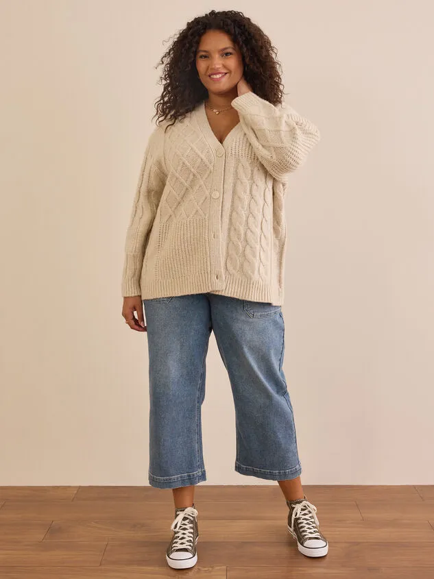 Diana Cable Knit Cardigan Oatmeal Women Altar039d State Sweaters Cardigans Diana Cable Knit Cardigan Oatmeal Women Altar039d State Sweaters Cardigans