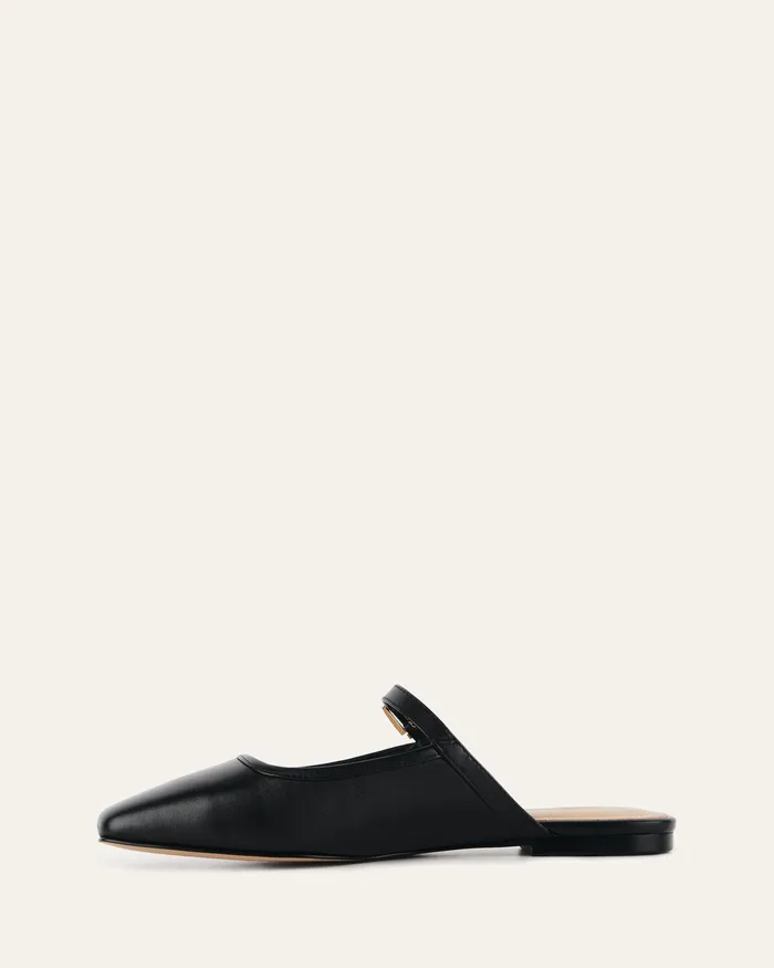 DRESS Sammy dress flats black leather 8211 jomercer Women