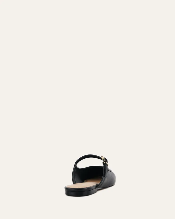 DRESS Sammy dress flats black leather 8211 jomercer Women