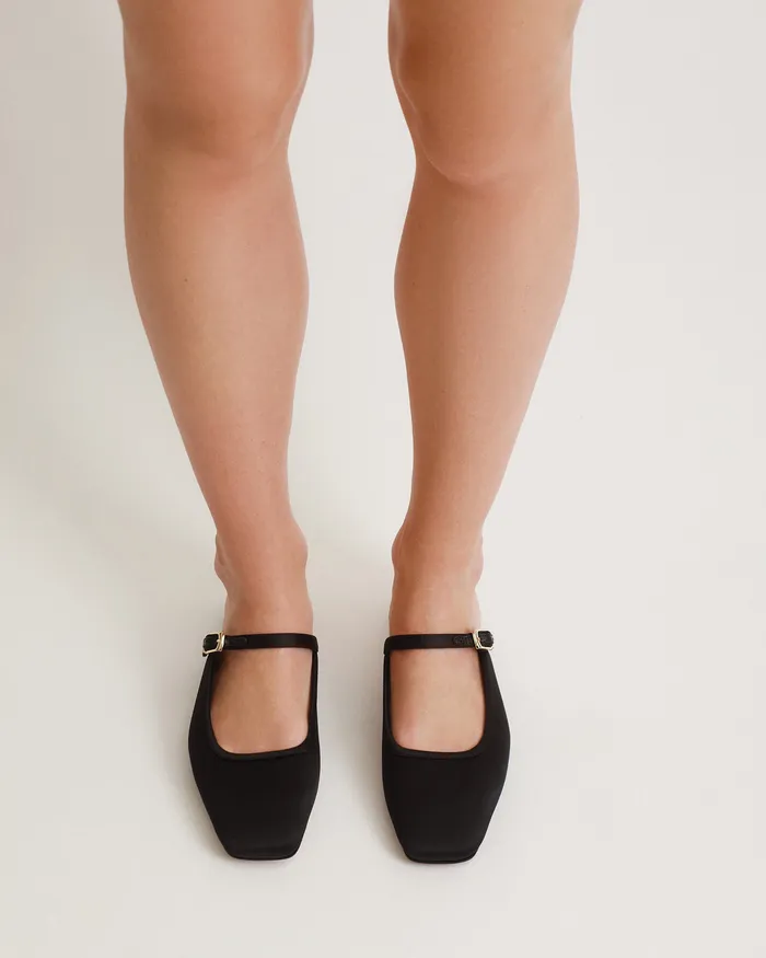 DRESS Sammy dress flats black leather 8211 jomercer Women