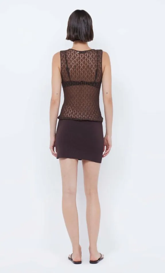 Dresses Bec Bridge Aurora Mini Dress Choc