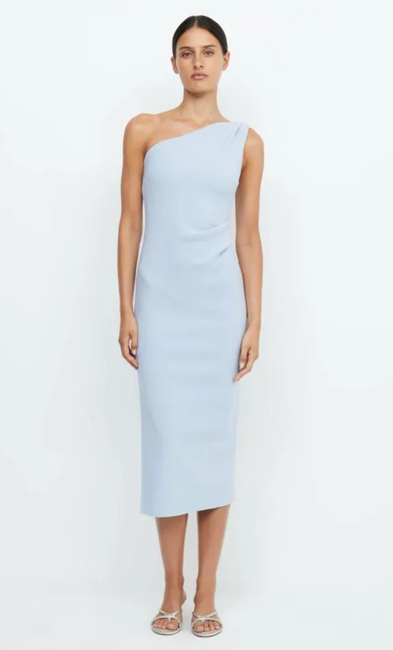 Dresses Bec Bridge Be Mine Asym Dress Dusty Blue