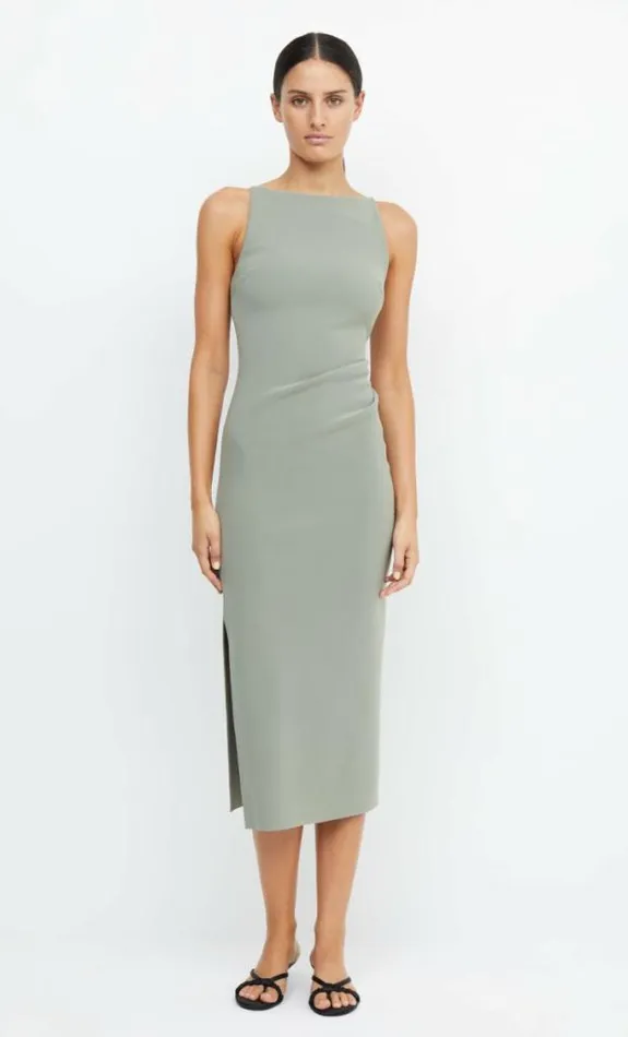 Dresses Bec Bridge Be Mine Tuck Dress Sage