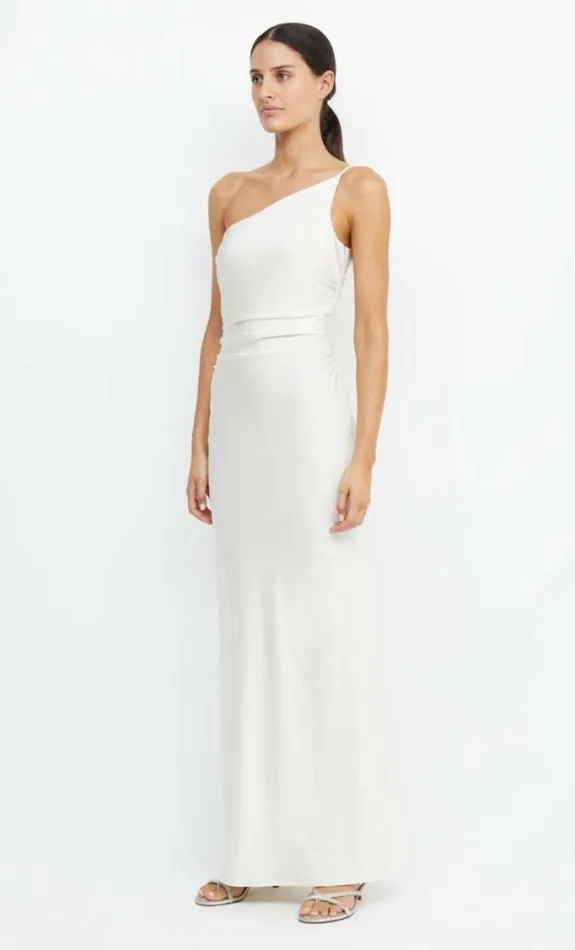 Dresses Bec Bridge Eternity Asym Maxi Dress Cream