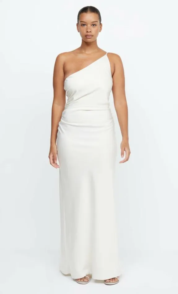 Dresses Bec Bridge Eternity Asym Maxi Dress Cream