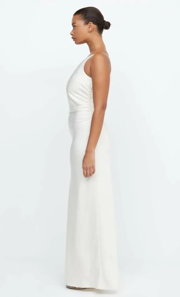Dresses Bec Bridge Eternity Asym Maxi Dress Cream