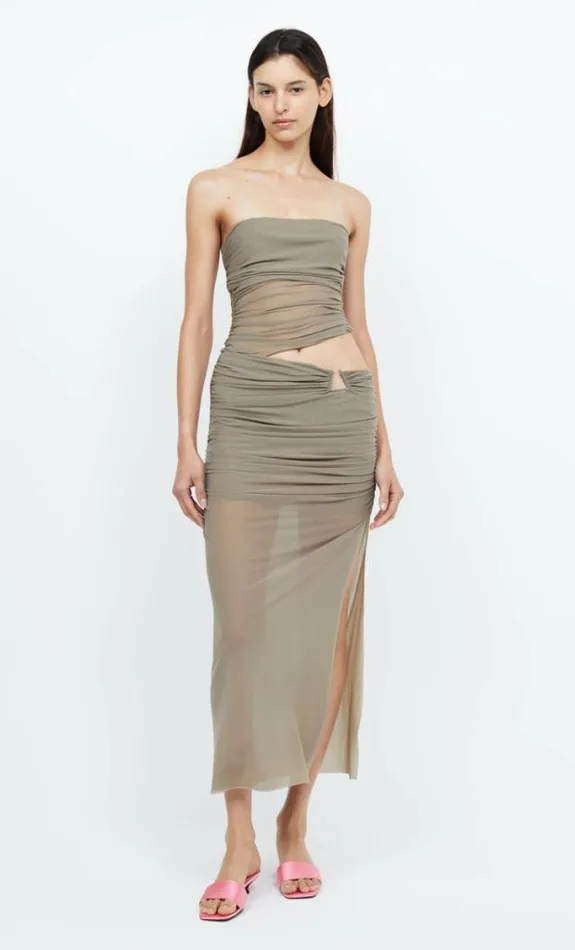 Dresses Bec Bridge Iona Strapless Dress Taupe