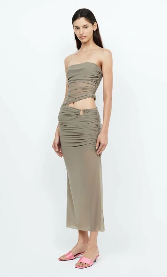 Dresses Bec Bridge Iona Strapless Dress Taupe