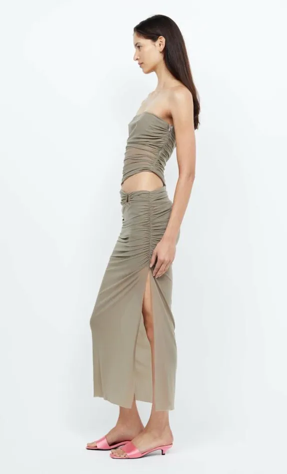 Dresses Bec Bridge Iona Strapless Dress Taupe