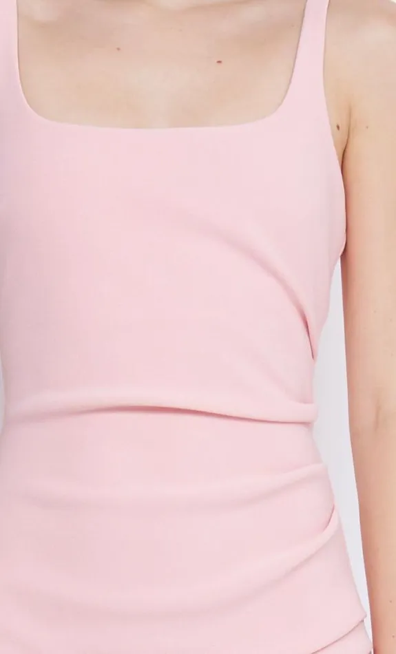 Dresses Bec Bridge Karina Tuck Midi Dress Guava
