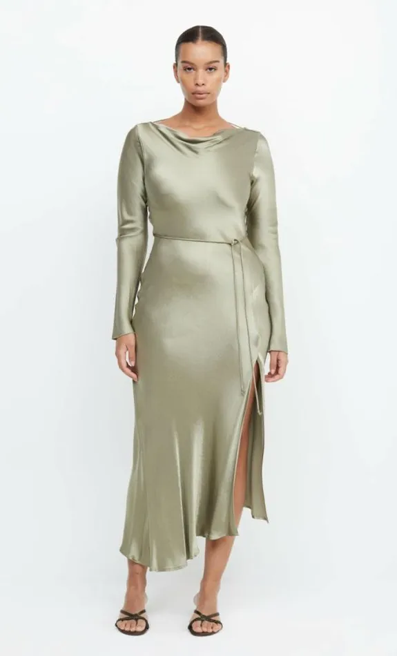 Dresses Bec Bridge Moon Dance Long Sleeve Maxi Dress Sage