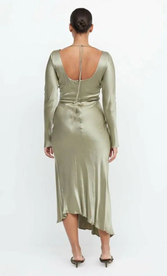 Dresses Bec Bridge Moon Dance Long Sleeve Maxi Dress Sage