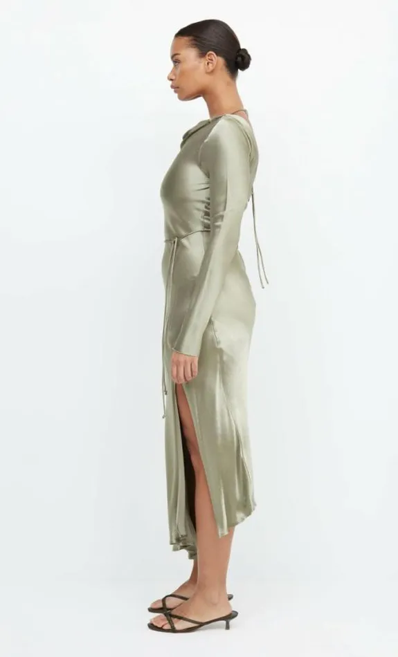 Dresses Bec Bridge Moon Dance Long Sleeve Maxi Dress Sage