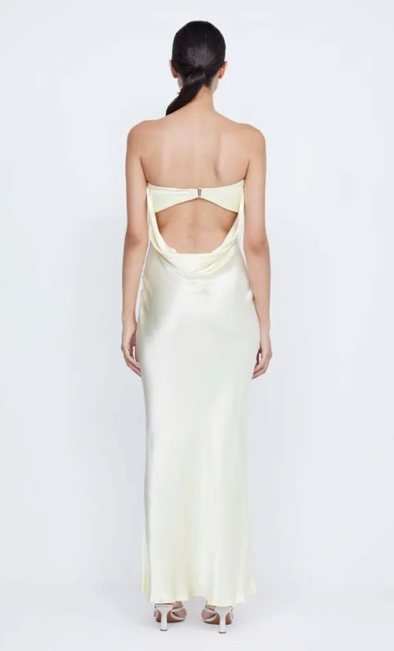 Dresses Bec Bridge Moon Dance Strapless Dress Ice Yellow