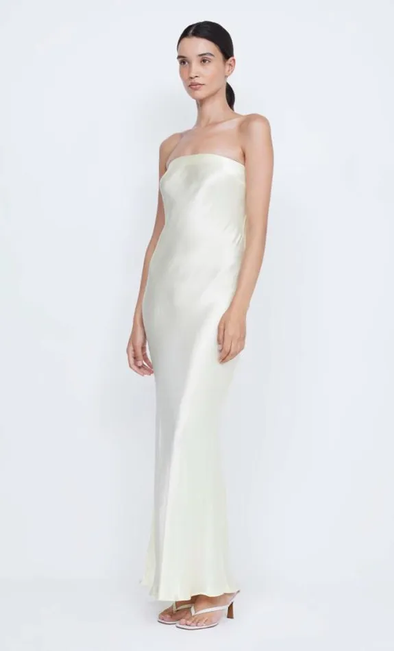 Dresses Bec Bridge Moon Dance Strapless Dress Ice Yellow