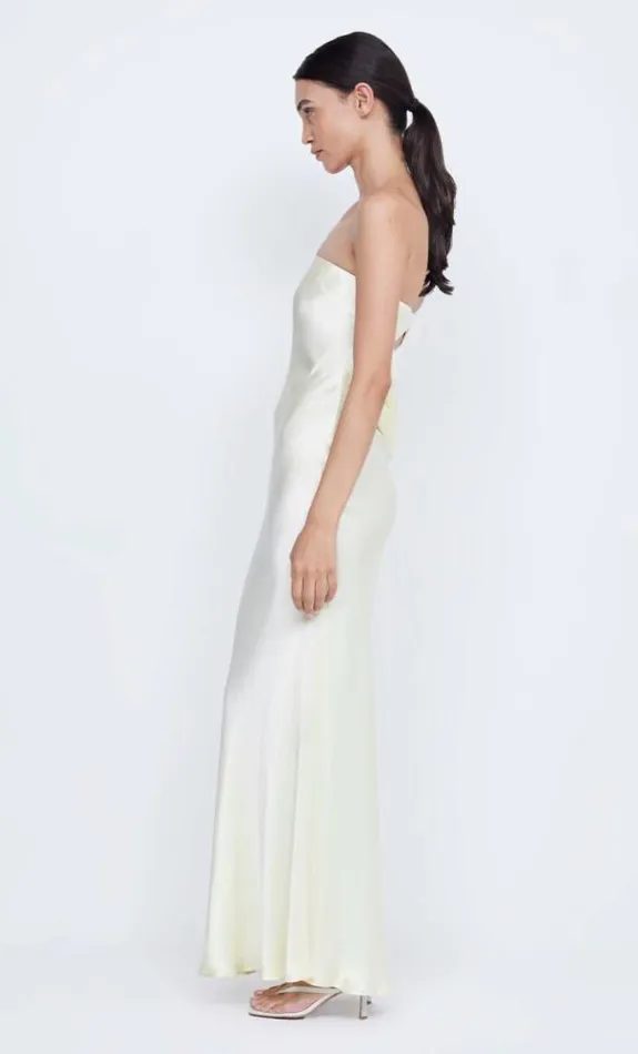 Dresses Bec Bridge Moon Dance Strapless Dress Ice Yellow
