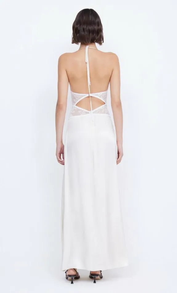 Dresses Bec Bridge Santal Halter Maxi Dress Ivory