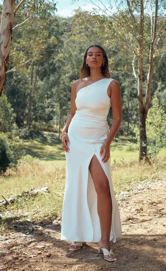 Dresses Bec Bridge The Dreamer Asym Dress Ivory