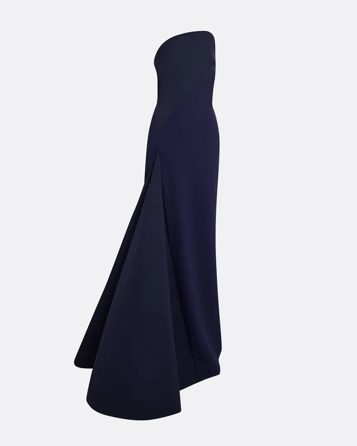 Dresses Safiyaa Women Bengi Azurite Blue Long Dress Azurite Blue