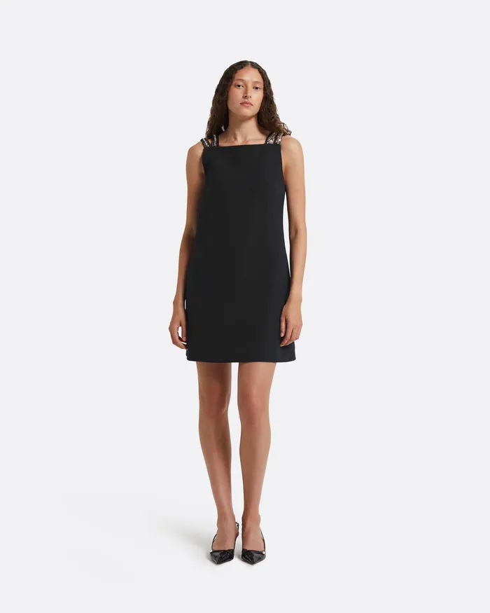Dresses Sahle Black Short Dress Black Safiyaa Women