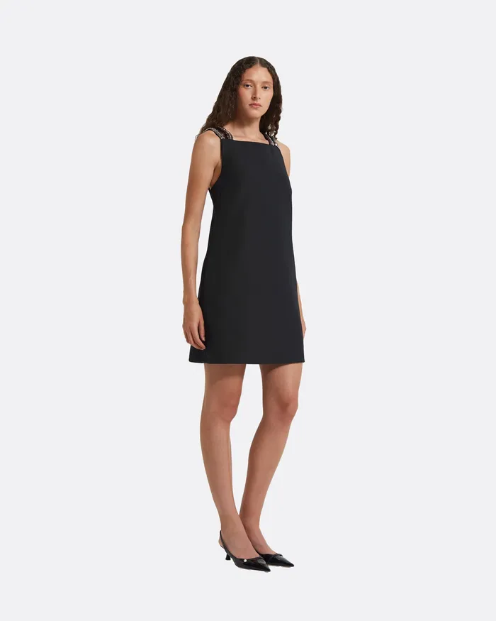Dresses Sahle Black Short Dress Black Safiyaa Women