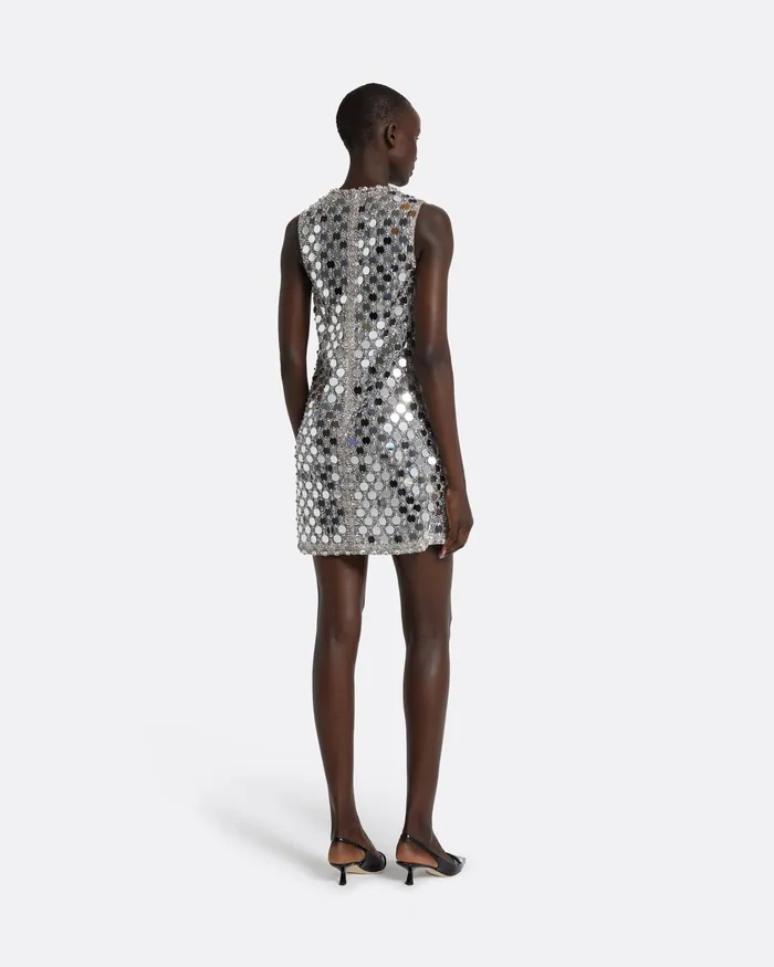 Dresses Women Amal Ivory and MultiPastel Short Dress Ivory Safiyaa