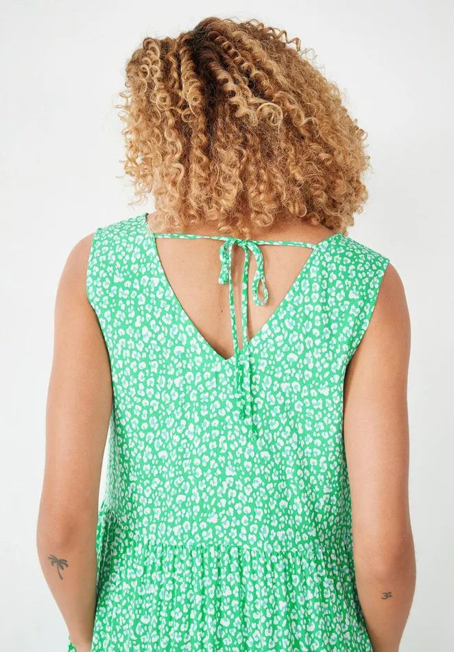 Dresses Women Hush Penelope Sleeveless Dress Graphic Leopard Green
