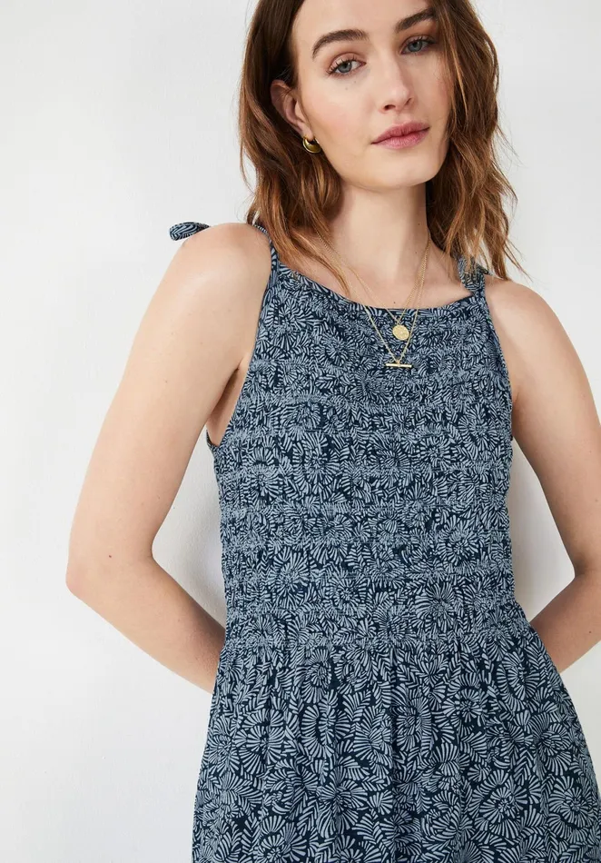 Dresses Women Hush Smocked Jersey Dress Tropical Bloom