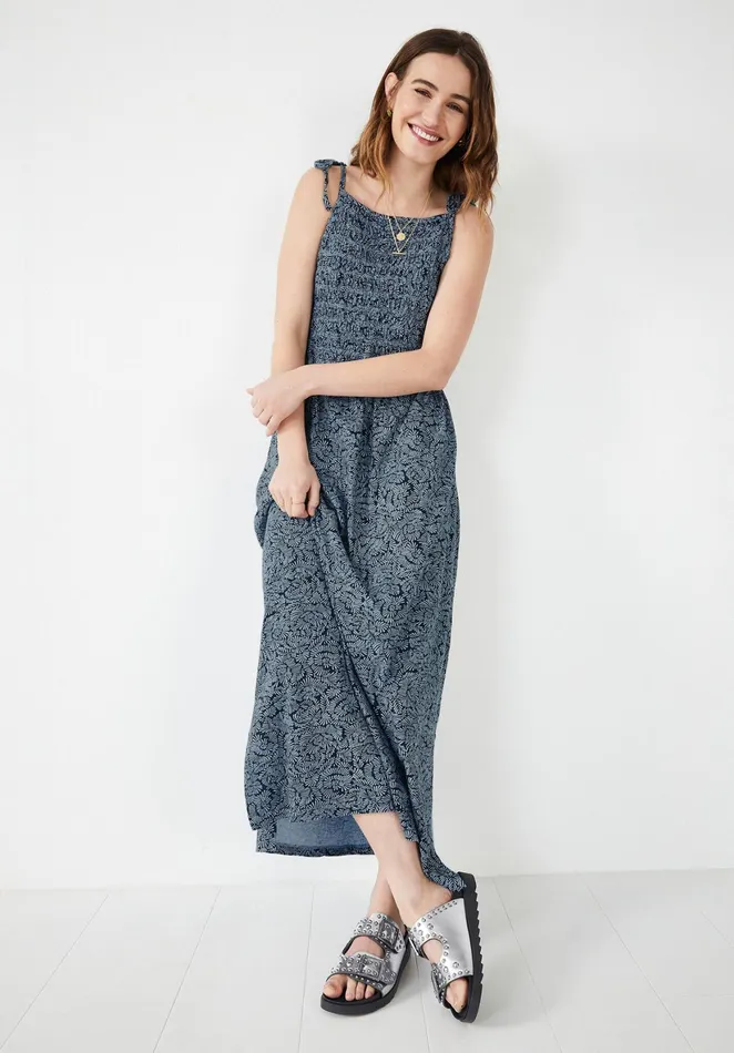 Dresses Women Hush Smocked Jersey Dress Tropical Bloom