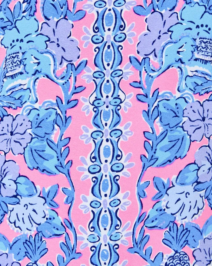 Dresses Women Lilly Pulitzer Donna Square Neck Romper Soleil Pink Palm Paradise Engineered Romper Dresses Women Lilly Pulitzer Donna Square Neck Romper Soleil Pink Palm Paradise Engineered Romper