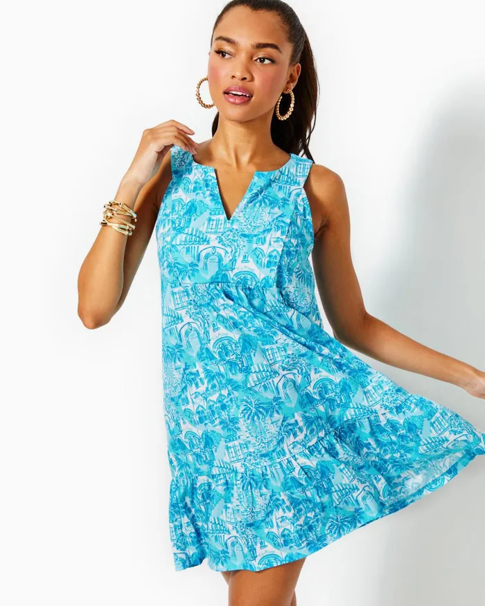 Dresses Women Lilly Pulitzer Geanna Swing Dress Botanical Green Just Wing It Dresses Women Lilly Pulitzer Geanna Swing Dress Botanical Green Just Wing It