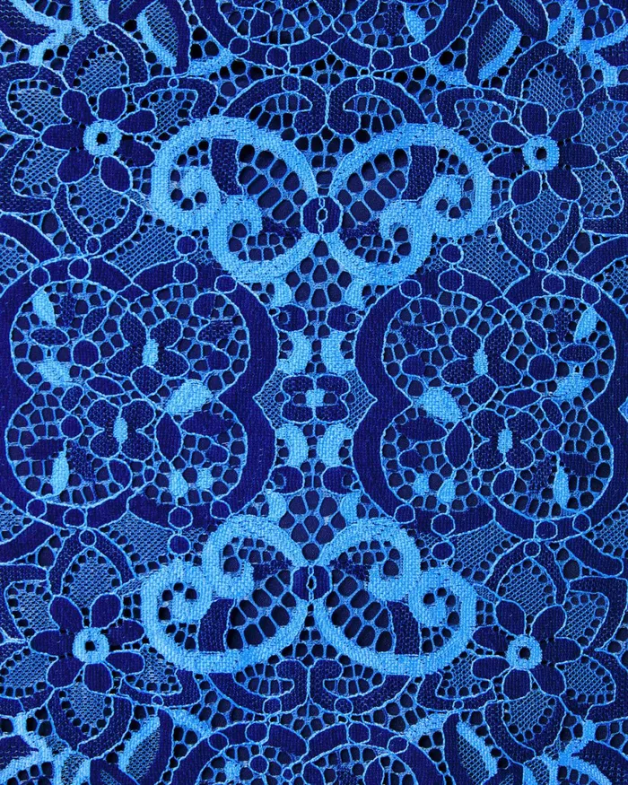 Dresses Women Lilly Pulitzer Georgi Lace Dress Boca Blue Two Tone Carnival Lace