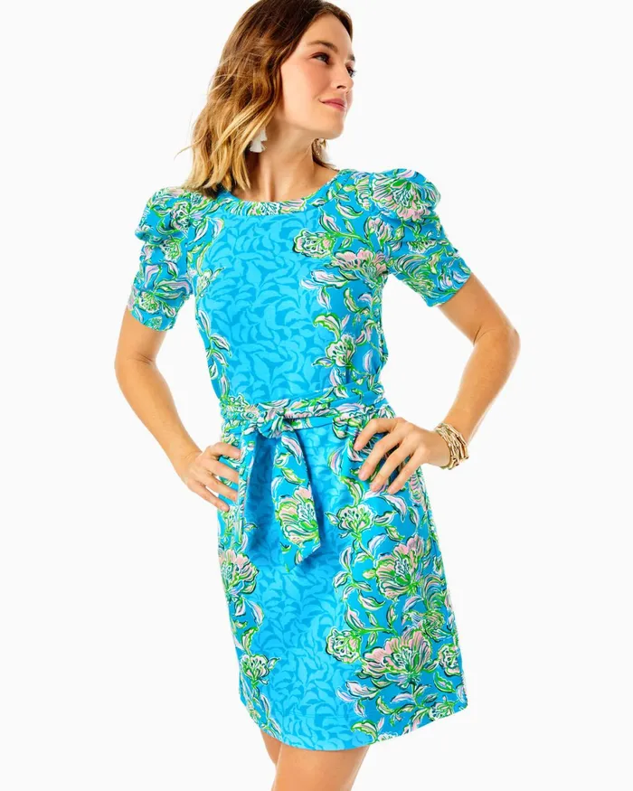 Dresses Women Lilly Pulitzer Harriet Dress Cumulus Blue Chick Magnet Engineered Knit Dress Dresses Women Lilly Pulitzer Harriet Dress Cumulus Blue Chick Magnet Engineered Knit Dress
