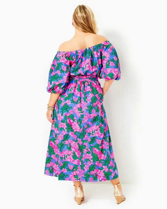 Dresses Women Lilly Pulitzer Parigi Boat Neck Romper Aegean Navy Beach Path Dresses Women Lilly Pulitzer Parigi Boat Neck Romper Aegean Navy Beach Path