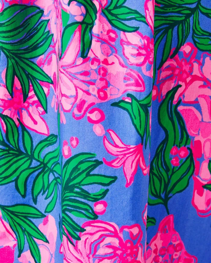 Dresses Women Lilly Pulitzer Parigi Boat Neck Romper Aegean Navy Beach Path Dresses Women Lilly Pulitzer Parigi Boat Neck Romper Aegean Navy Beach Path