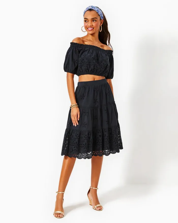 Dresses Women Lilly Pulitzer Parigi Boat Neck Romper Aegean Navy Beach Path Dresses Women Lilly Pulitzer Parigi Boat Neck Romper Aegean Navy Beach Path