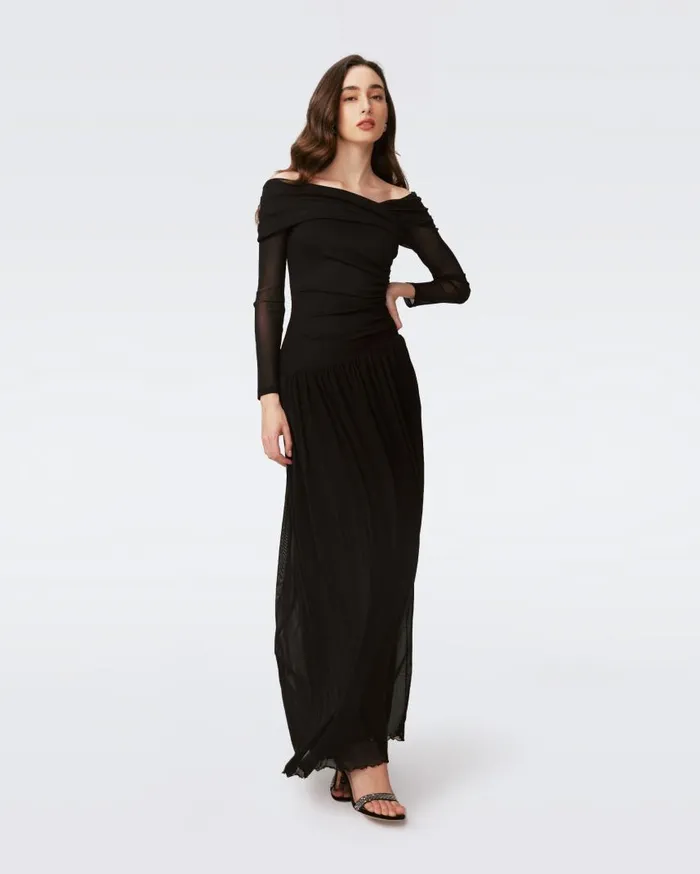DVF Dresses Women Aron Dress Black