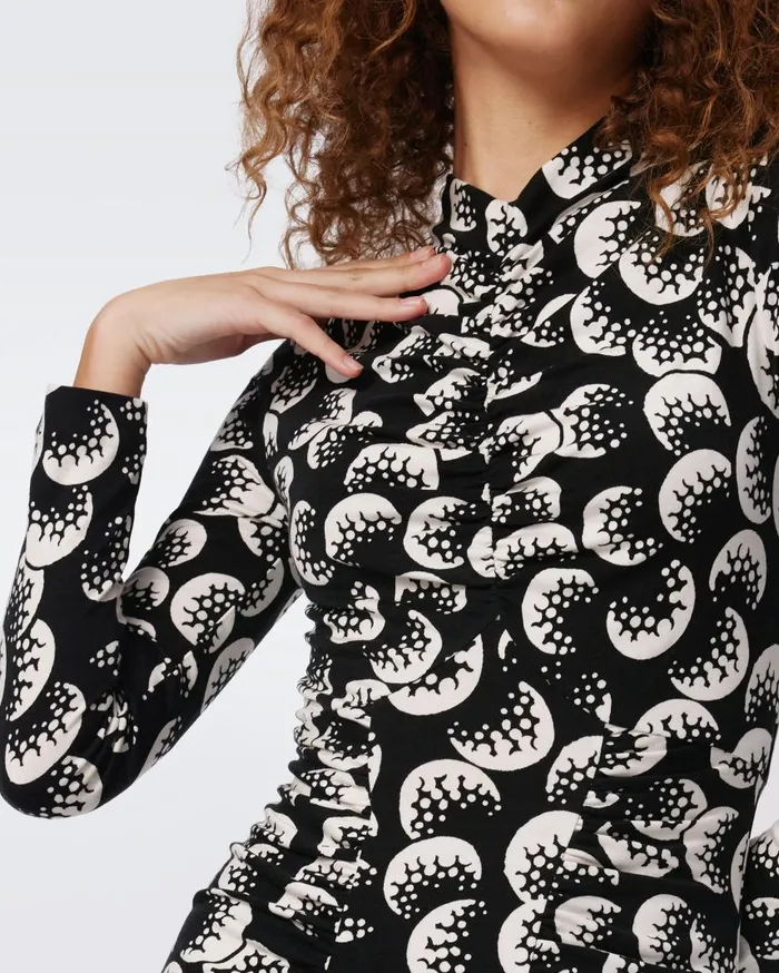 DVF Dresses Women Emanuelle Dress Huge Moon Landing