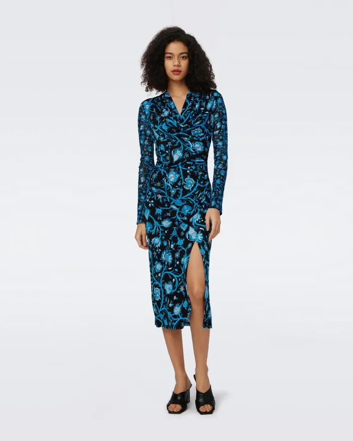 DVF Dresses Women Hampstead Dress Huge And Tiny Fleetwood Folk