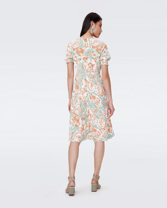 DVF Dresses Women Jemma Dress June Bloom Jade