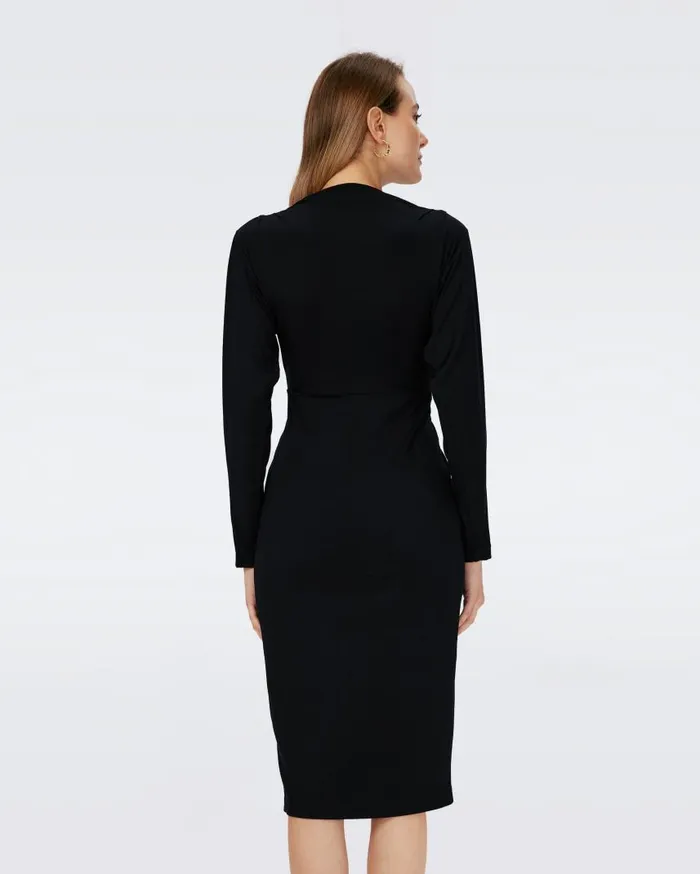 DVF Dresses Women Sylvia Dress Black