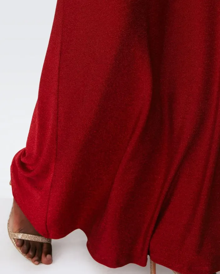 DVF Dresses Women Tomas Dress Metallic Red
